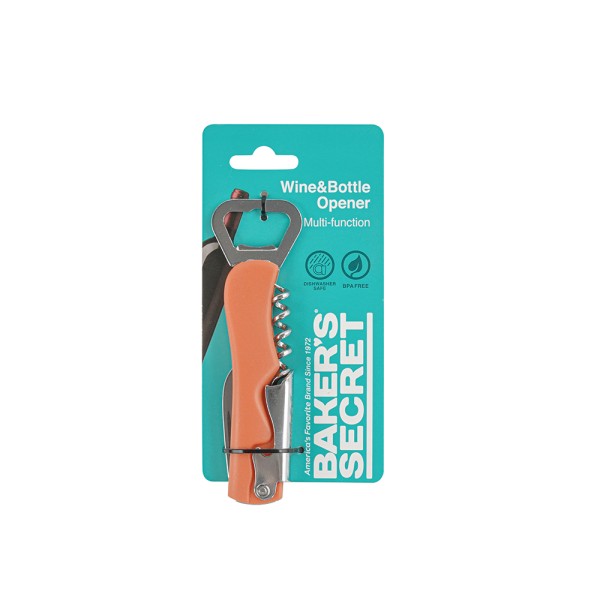BAKER'S SECRET METAL MUTI-FUNCTION OPENER