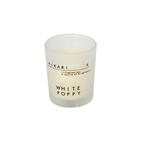 HIKARI WHITE POPPY CANDLE SET