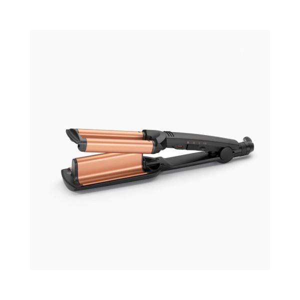 BABYLISS STRAIGHTENER LARGE CERAMIC 3 HEAT CRIMPING PLATES