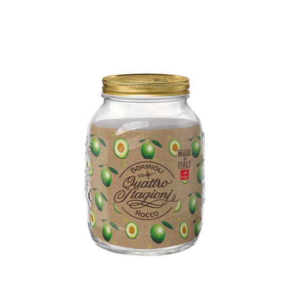 BORMIOLI DA QUATTRO STAG JAR W.LID