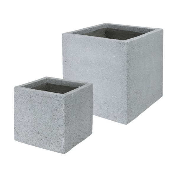 HARD GOODS FLOWER POT SQUARE CEMENT S+l