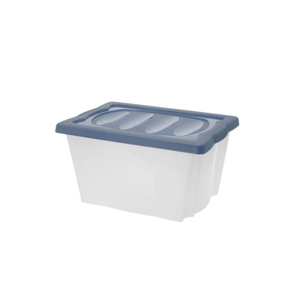 HARD GOODS BOX STACKABLE W COVER 20L 3ASS