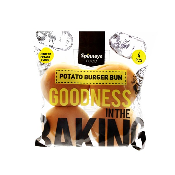 SPINNEYS FOOD POTATO BURGER
