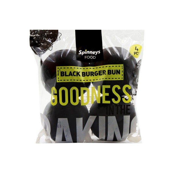 SPINNEYS FOOD BLACK BURGER