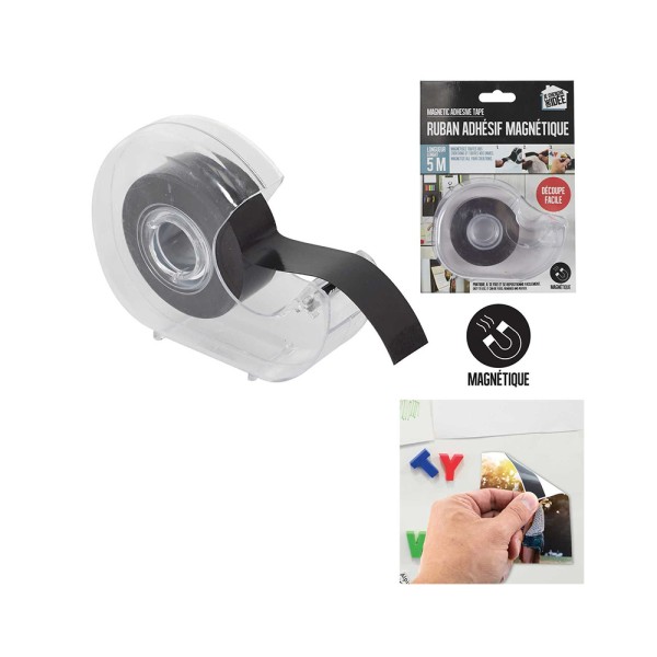 CHERCHE IDEE RUBAN MAGNETIQUE ADHESIF M24