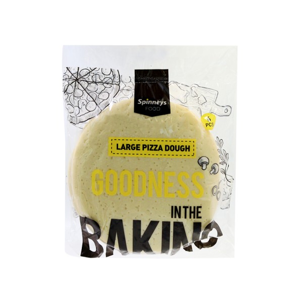 SPINNEYS PIZZA DOUGH LARGE