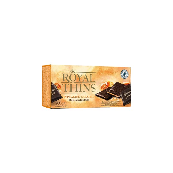 ROYAL THIN CARAMEL AND SEA SALT GIFT BOXES CHOCOLATE