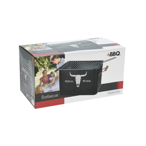 BBQ BBQ RECTANGULAR MAT BLACK