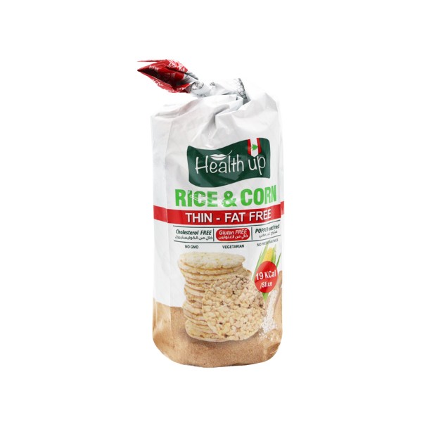 HEALTH UP RICE AND CORNCAKE GF