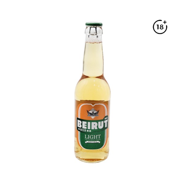 BEIRUT LIGHT BEER GLASS