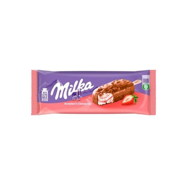 MILKA STRAWBERRY CHEESECAKE