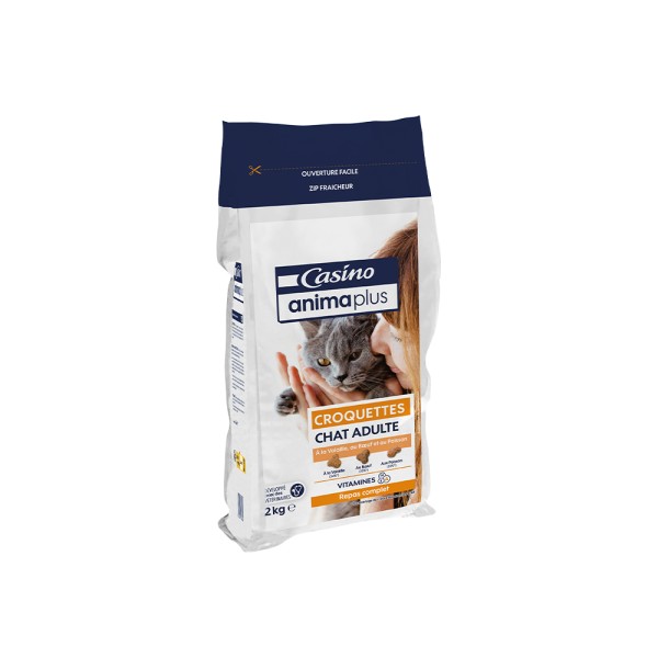 CASINO CROQUETTE CHAT VIANDE+CHICKEN+FISH