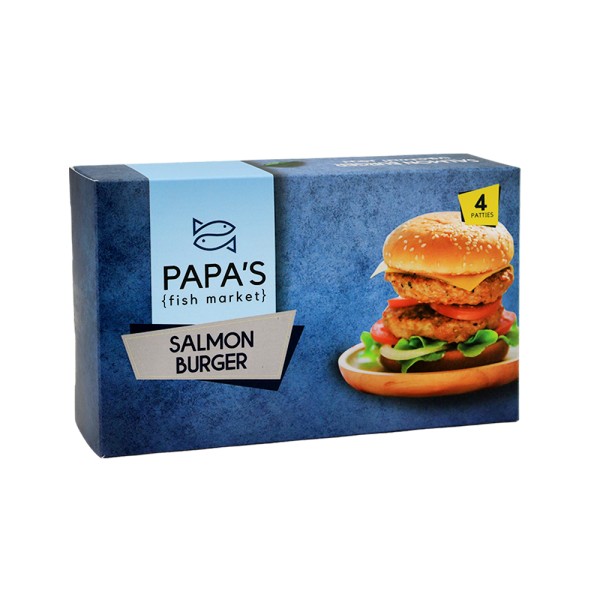 PAPA'S FISH MARKET SALMON BURGER