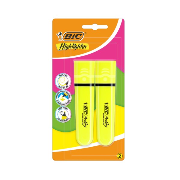 BIC HIGHLIGHTER NEON COLOR