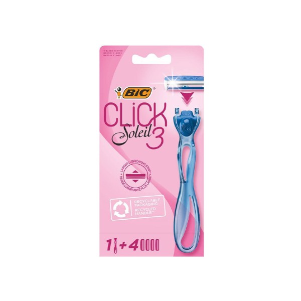 BIC WOMEN BLADES CLICK 3 BLISTER 4 CARTRIGE