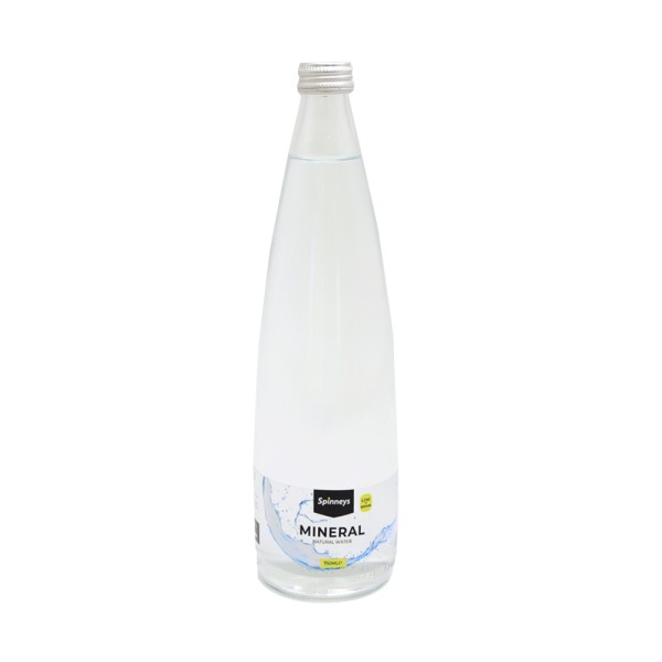 SPINNEYS MINERAL WATER GLASS