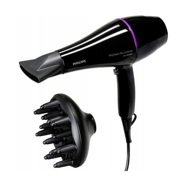 PHILIPS HAIR DRYER PRO AC MOTOR 2X IONIC CARE 6 SPEEDS