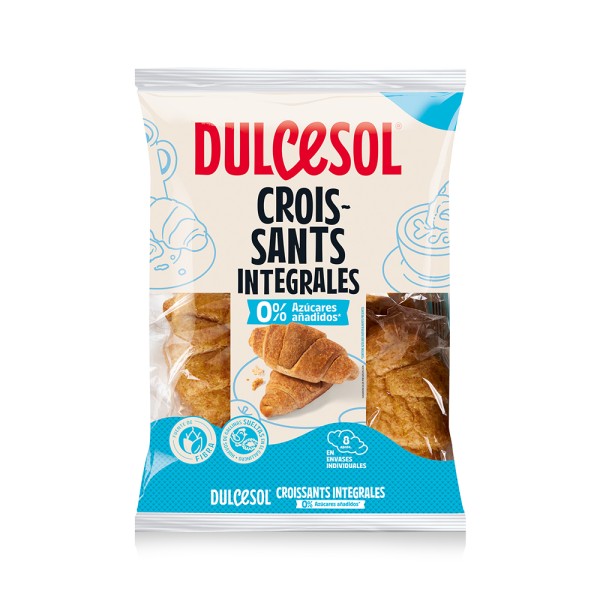 DULCESOL CROISSANT INTEGRAL WITHOUT SUGAR 