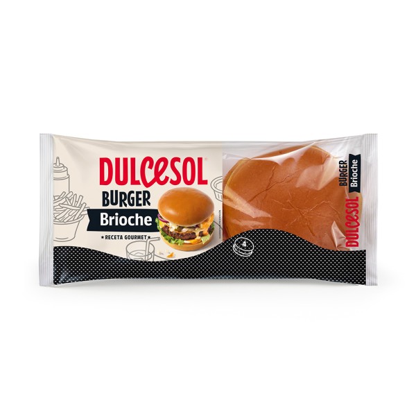 DULCESOL BURGUER BRIOCHE 4P