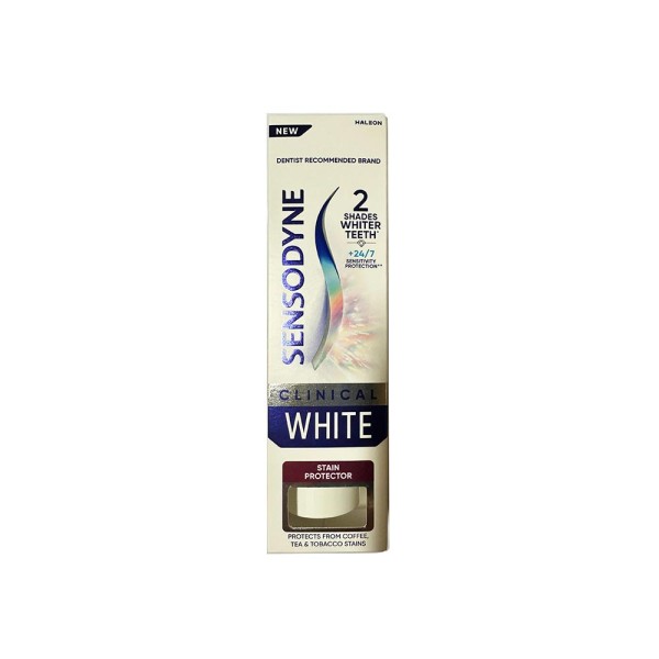 SENSODYNE TOOTHPASTE CLINICAL WHITE STAIN PROTECTOR