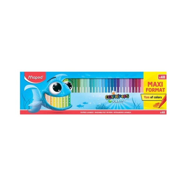 MAPED COLOR PEPS FELTTIP OCEAN 