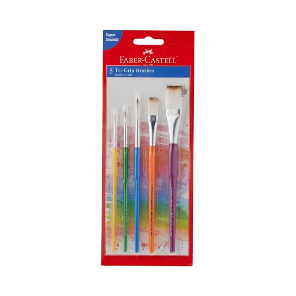 FABER CASTELL BRUSH TRI GRIP MIX 