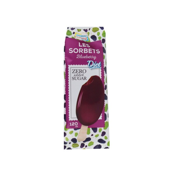 DANISH ICEBERG SORBETS DIET BLUBERRY