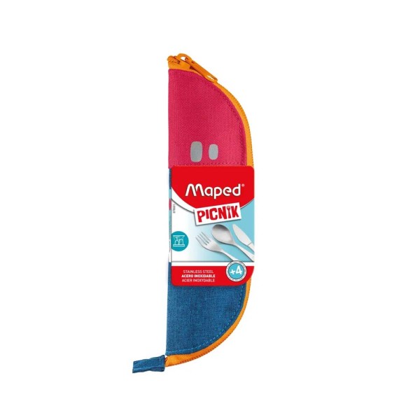 MAPED CUTLERY CASE CONCEPT KIDS RED &BLUE