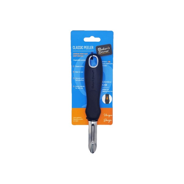 BAKER'S SECRET PEELER W.PLASTIC HANDLE