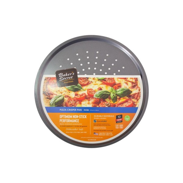 BAKER'S SECRET ESSENTIAL PIZZA PAN CRISPER