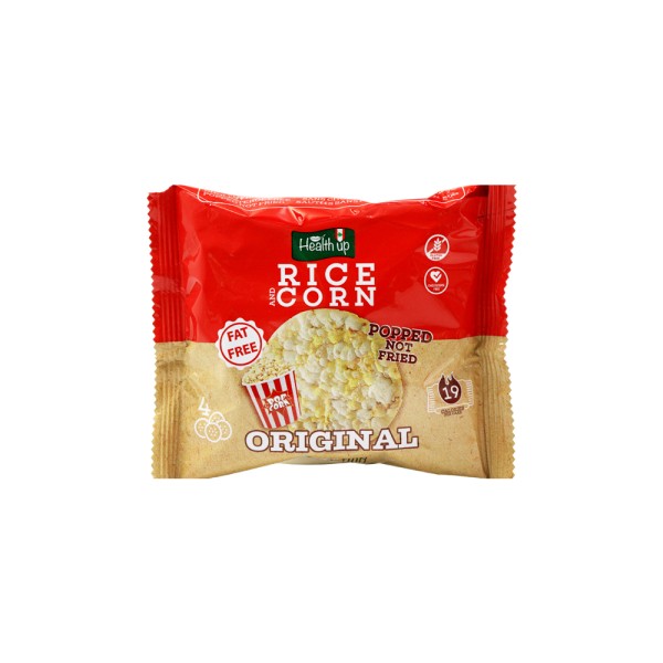 HEALTH UP RICE AND CORN CAKE ORIGINAL POPCORN