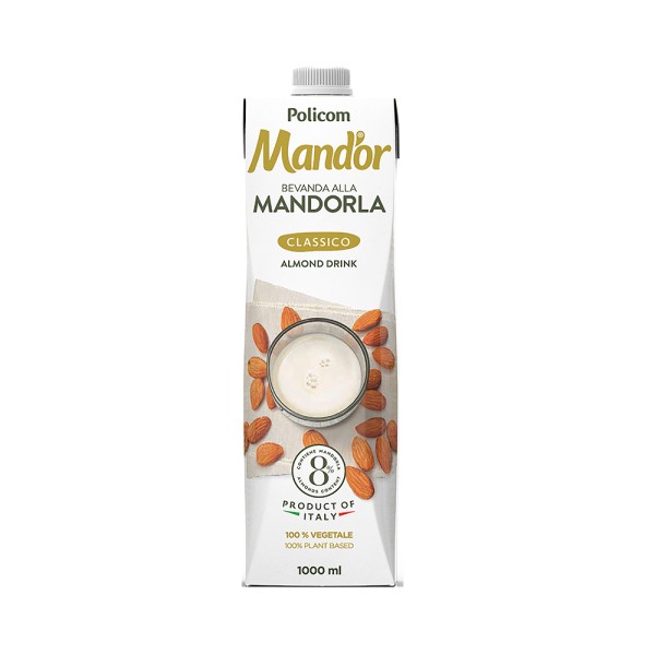 MAND'OR CLASSICO ALMOND 8PCENT MILK
