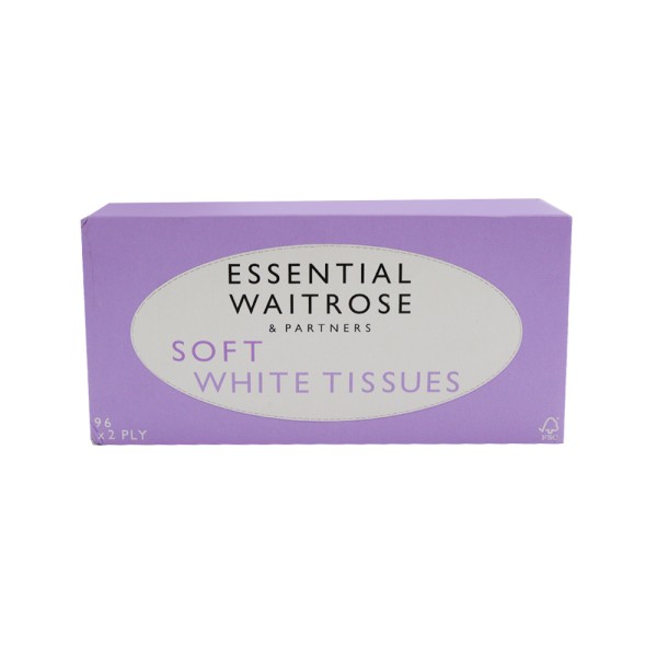 WAITROSE SOFT WHITE TISSUES