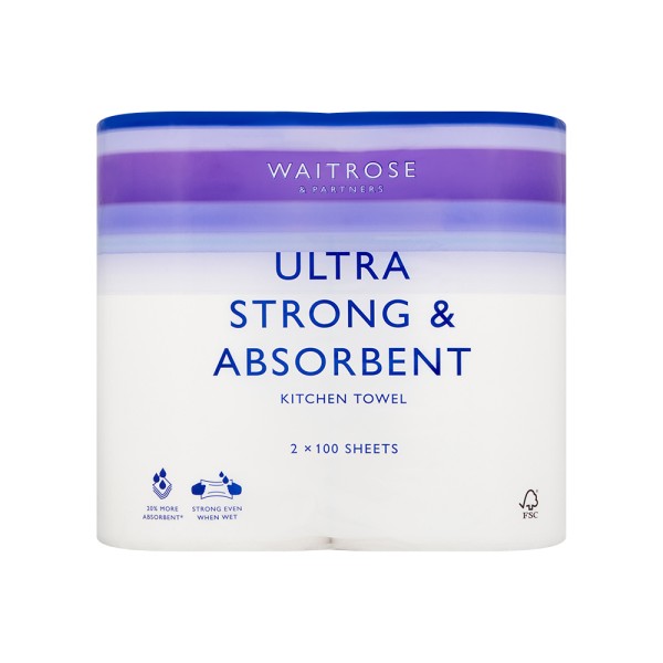 WAITROSE ULTRA STRONG KITCHEN TOWEL