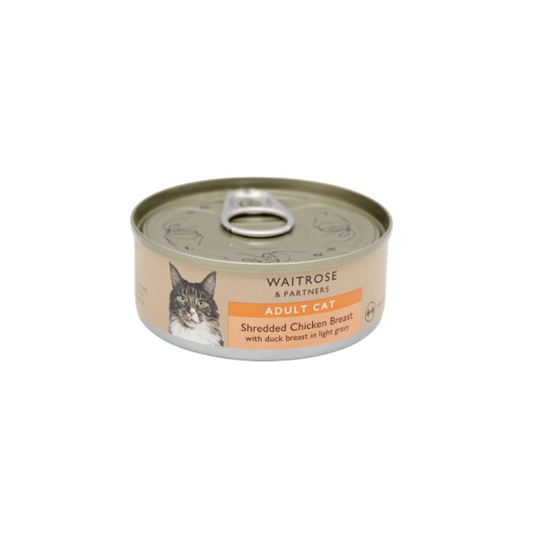 WAITROSE SHREDDED CHICKEN BREAST WITH DUCK