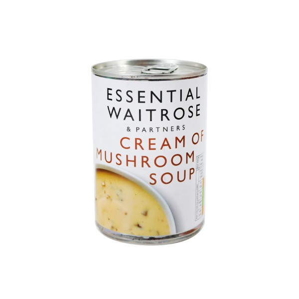 WAITROSE CREAM OF MUSHROOM SOUP