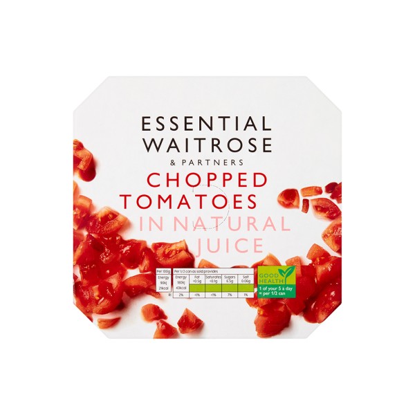 WAITROSE ESS CHOPPED TOMATOES