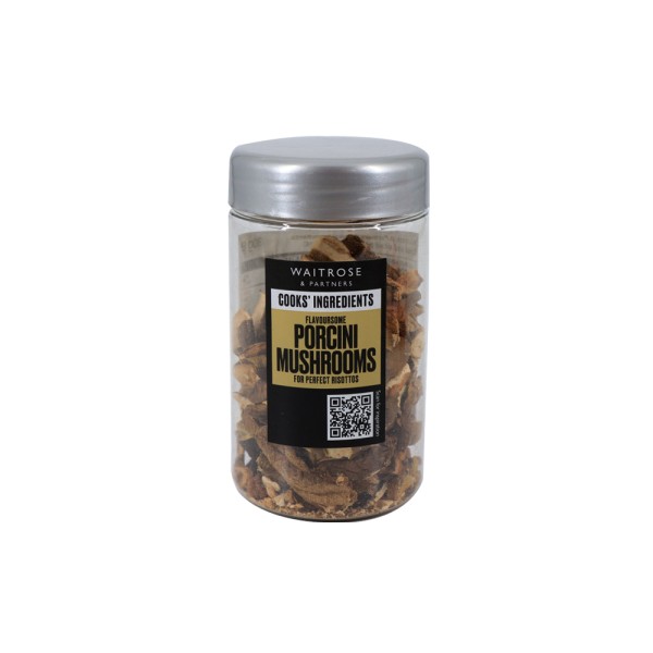 WAITROSE DRIED PORCINI MUSHROOMS