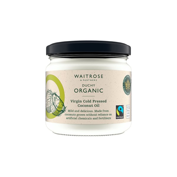 WAITROSE FAIRTRADE ORGANIC COCONUT OIL