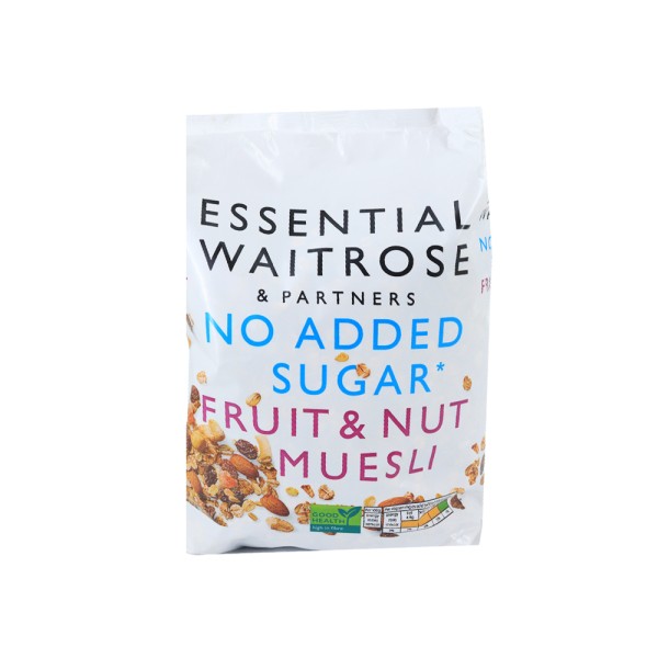 WAITROSE FRUIT + NUT MUESLI
