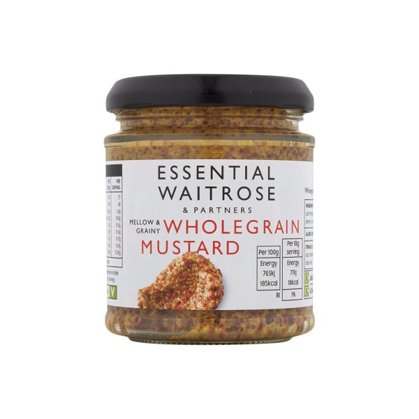 WAITROSE WHOLEGRAIN MUSTARD