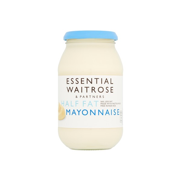 WAITROSE HALF FAT MAYONNAISE