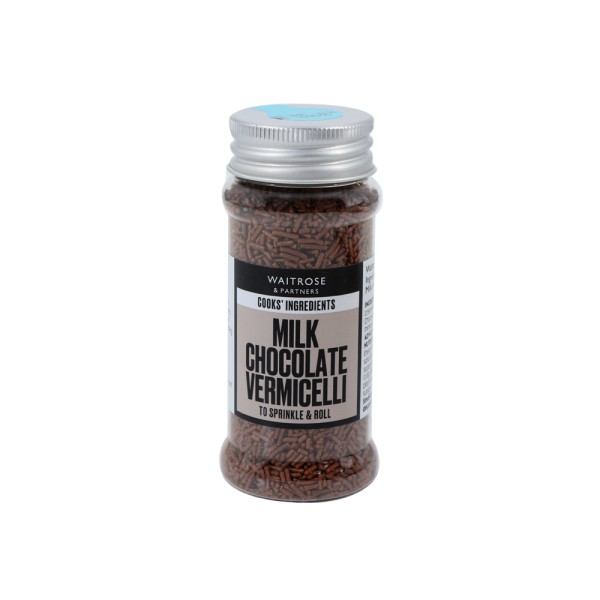 WAITROSE MILK CHOCOLATE VERMICELLI
