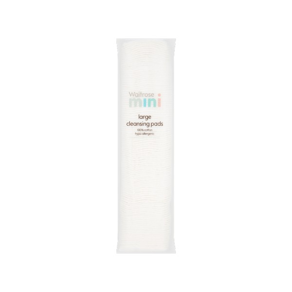 WAITROSE MINI BABY LARGE CLEANSING PAD