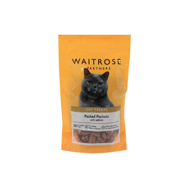 WAITROSE PACKED POCKETS WITH SALMON