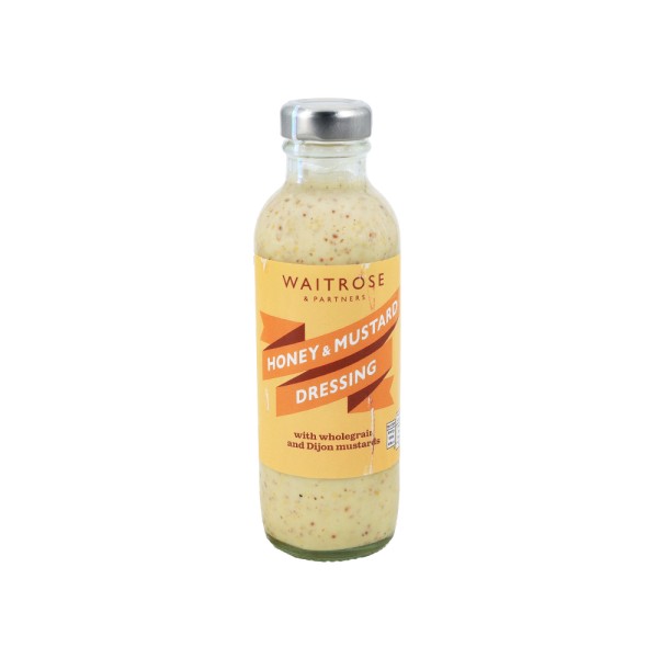 WAITROSE HONEY + MUSTARD DRESSING