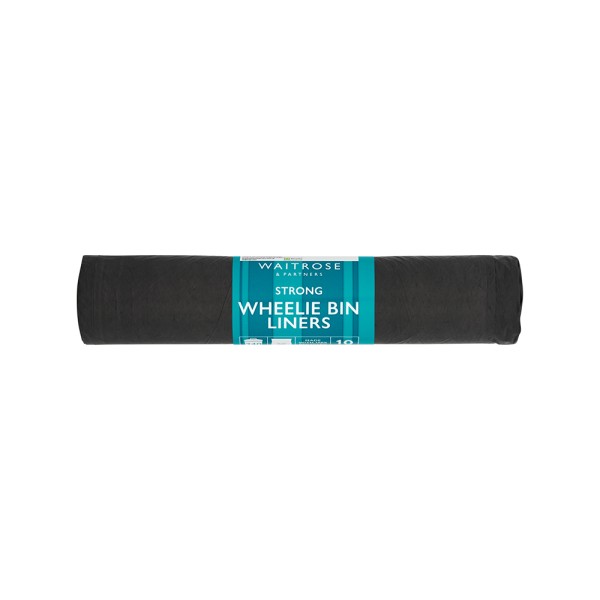WAITROSE WHEELIE BIN LINERS