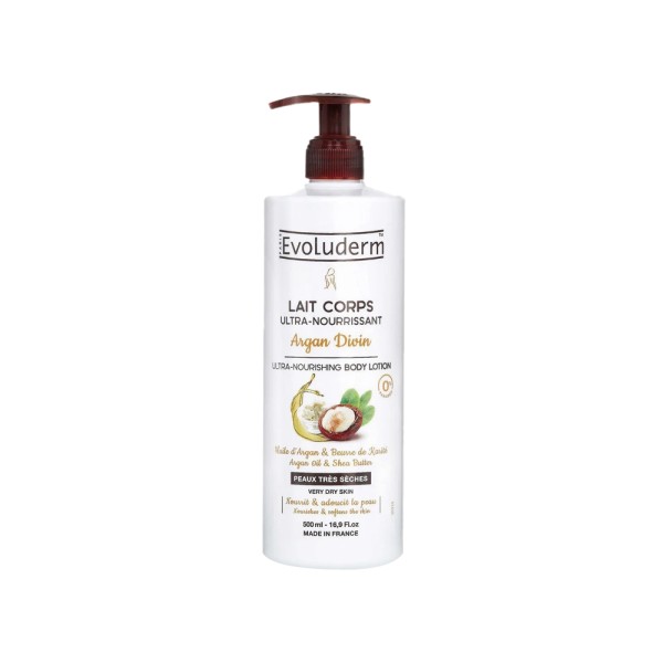 EVOLUDERM BODY LOTION ARGAN DIVIN