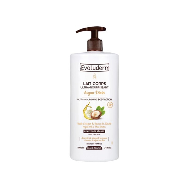 EVOLUDERM BODY LOTION ARGAN DIVIN