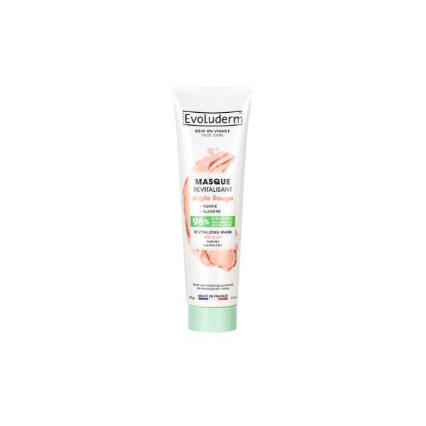 EVOLUDERM FACE MASK RED CLAY 